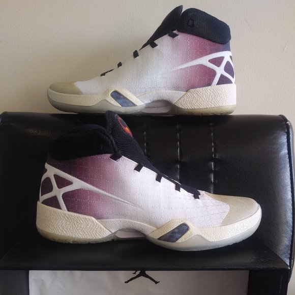 Jordan 30 White/Black-Wolf Grey (Slighty Customized) - Picture 11 of 15